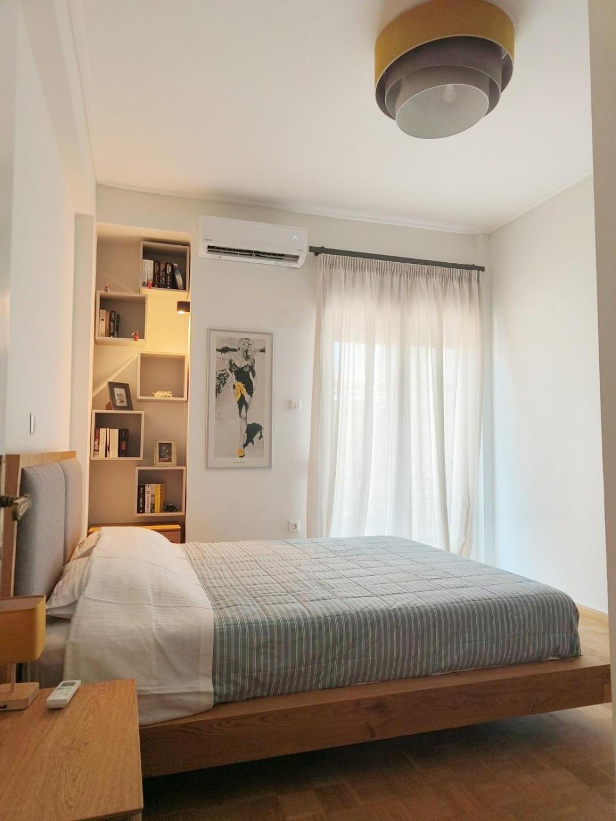 Appartamento Stylish Artistic Flat With View, Three Min To Metro Atene Esterno foto